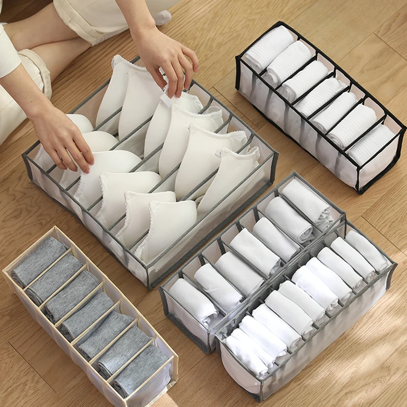 Cajones divisores para ropa interior, organizador de armario de nailon, para corbatas plegables, calcetines y pantalones cortos
Cajones divisores para ropa interior, organizador de armario de nailon, para corbatas plegables, calcetines y pantalones cortos