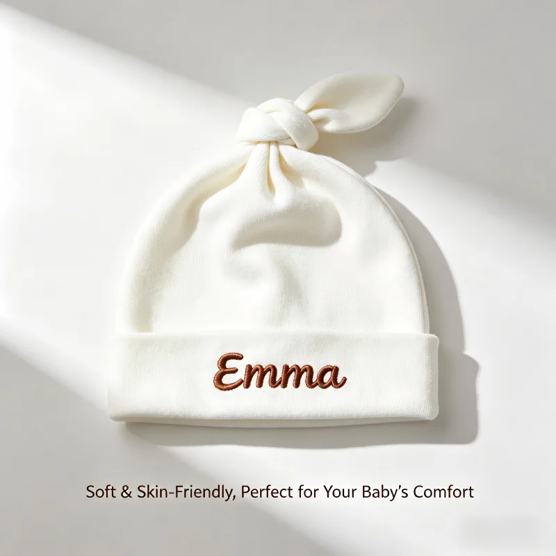 Custom Embroidery Name Baby Beanie Hat Organic Cotton Soft Newborn Infant Cap 0-4M Premium Baby Shower Gift Kids Accessories
Custom Embroidery Name Baby Beanie Hat Organic Cotton Soft Newborn Infant Cap 0-4M Premium Baby Shower Gift Kids Accessories
