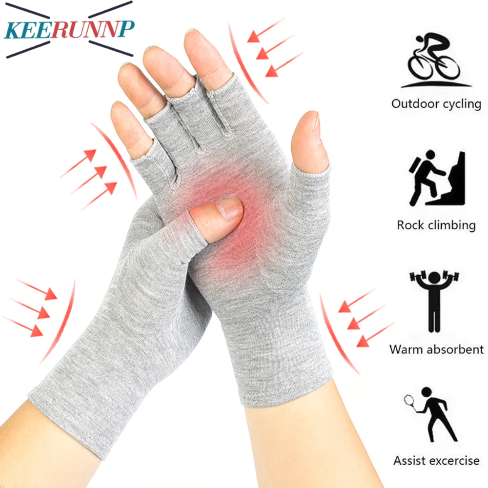 1Pair Premium Bamboo Gloves,One Compres Bamboo Arthritis Gloves,Compres Gloves for Women Men,Fingerless Design,Breathable Fabric
1Pair Premium Bamboo Gloves,One Compres Bamboo Arthritis Gloves,Compres Gloves for Women Men,Fingerless Design,Breathable Fabric