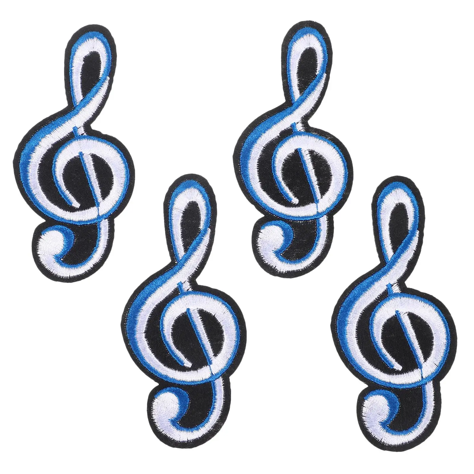 4 Pcs Musical Notes Embroidery Patches Small Cartoon Coat Appliques Iron On Wear Resistant DIY Patches Clothes Accessories Craft
4 Pcs Musical Notes Embroidery Patches Small Cartoon Coat Appliques Iron On Wear Resistant DIY Patches Clothes Accessories Craft