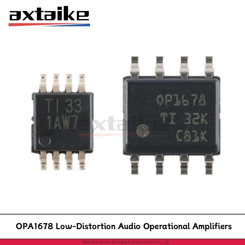 10 шт. OPA1678IDR SOP-8 OPA1678IDGKR 1AW7 VSSOP-8 OP1678 OPA1678 SMD малошумящие аудиооперационные усилители IC
10 шт. OPA1678IDR SOP-8 OPA1678IDGKR 1AW7 VSSOP-8 OP1678 OPA1678 SMD малошумящие аудиооперационные усилители IC
