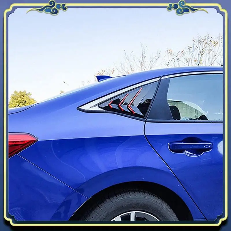 AU16-For Honda Civic 2022 2023 Sedan Rear Side Vent Quarter Window Louver Shutter Cover Gloss Black+Red Car Accessories Supplies
AU16-For Honda Civic 2022 2023 Sedan Rear Side Vent Quarter Window Louver Shutter Cover Gloss Black+Red Car Accessories Supplies