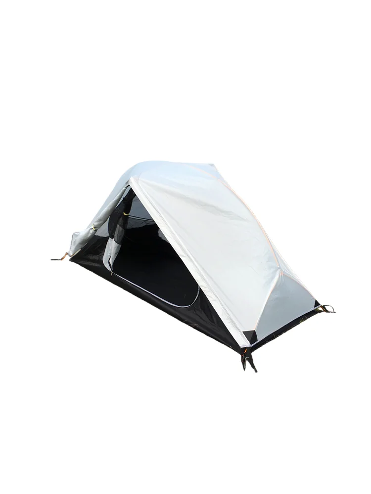 Ultralight 1 Person Double Camping Tent Waterproof Sun Protection 4 Season Hiking Beach Use PU3000+ Tear Resistant Grid Fabric
Ultralight 1 Person Double Camping Tent Waterproof Sun Protection 4 Season Hiking Beach Use PU3000+ Tear Resistant Grid Fabric