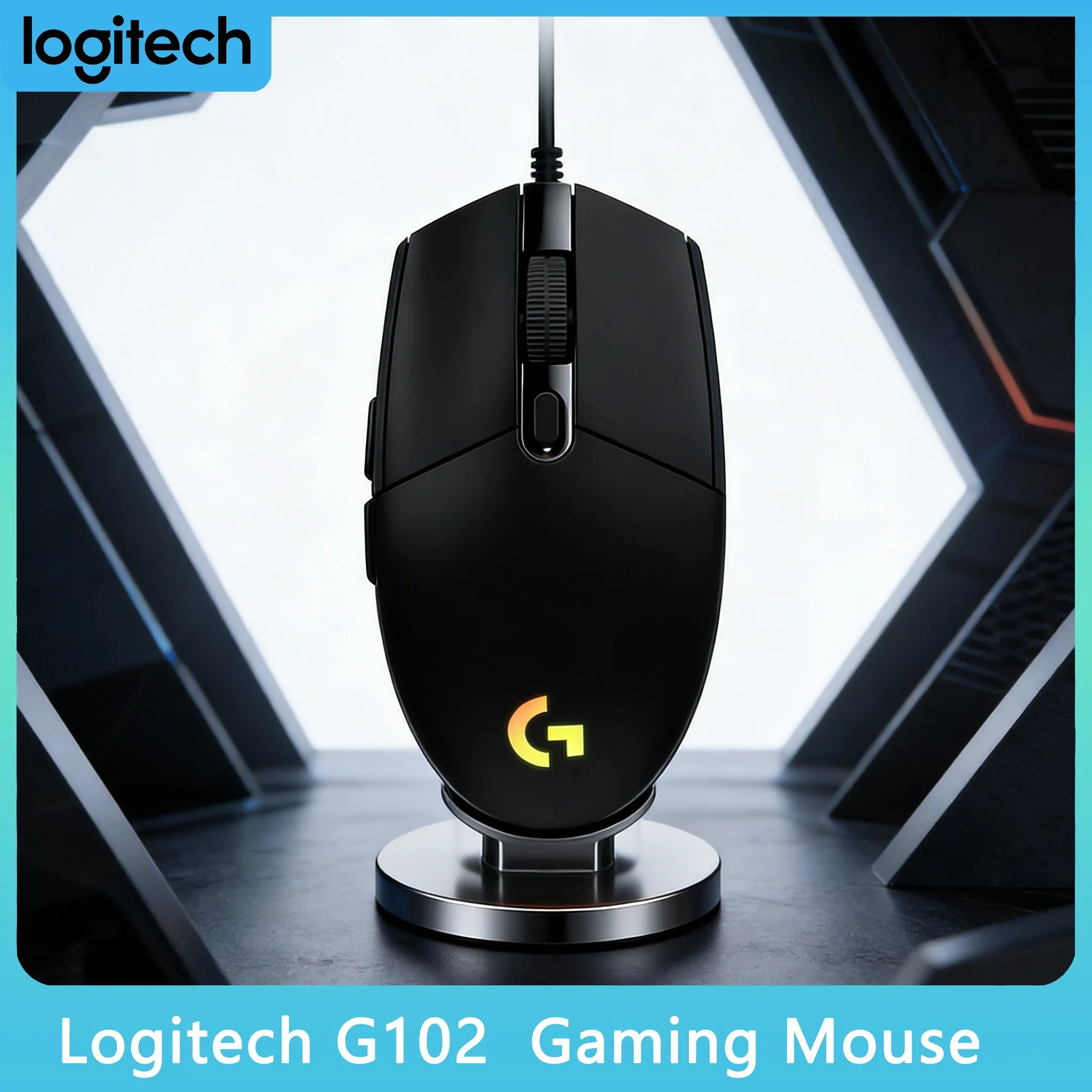 Игровая мышь Logitech G102 RGB, 8000 DPI, легкая, проводная
Игровая мышь Logitech G102 RGB, 8000 DPI, легкая, проводная