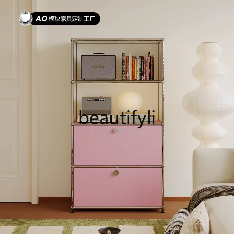 USM living room medieval module combination living room locker simple modern stainless steel bookcase CQY
USM living room medieval module combination living room locker simple modern stainless steel bookcase CQY