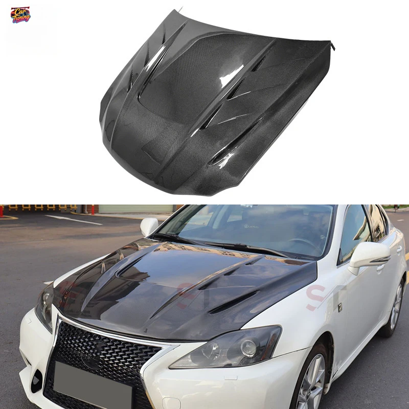 Suitable for Lexus IS 2006-2012 carbon fiber hood IS200 IS300 engine cover front cover surround
Suitable for Lexus IS 2006-2012 carbon fiber hood IS200 IS300 engine cover front cover surround
