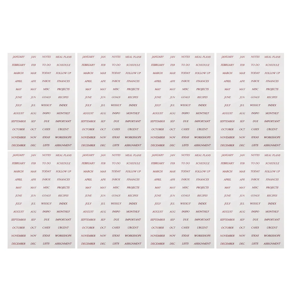 8 Sheets Hot Stamping Sticker Scrapbook Stickers for Planner Academic Planning Pvc Journal Child Monthly Word
8 Sheets Hot Stamping Sticker Scrapbook Stickers for Planner Academic Planning Pvc Journal Child Monthly Word