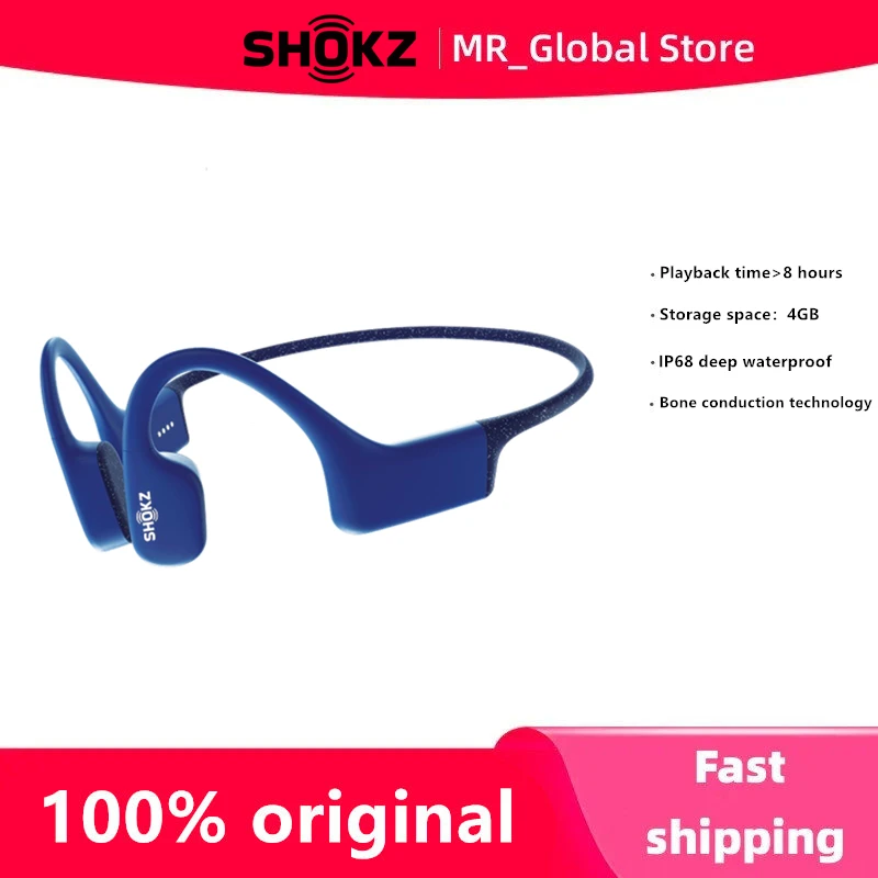 Оригинальные беспроводные наушники Shokz OpenSwim S700 с костной проводимостью, 4 ГБ, MP3-плеер, водонепроницаемые IP68, для плавания, спорта и бега
Оригинальные беспроводные наушники Shokz OpenSwim S700 с костной проводимостью, 4 ГБ, MP3-плеер, водонепроницаемые IP68, для плавания, спорта и бега