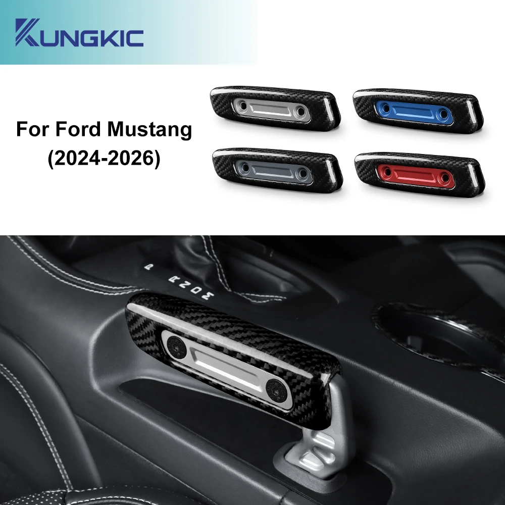 For Ford Mustang GT Dark Horse EcoBoost 2024 2025 2026 Real Hard Carbon Fiber Cover Replace Handbrake Grip Sticker Handle Trim
For Ford Mustang GT Dark Horse EcoBoost 2024 2025 2026 Real Hard Carbon Fiber Cover Replace Handbrake Grip Sticker Handle Trim