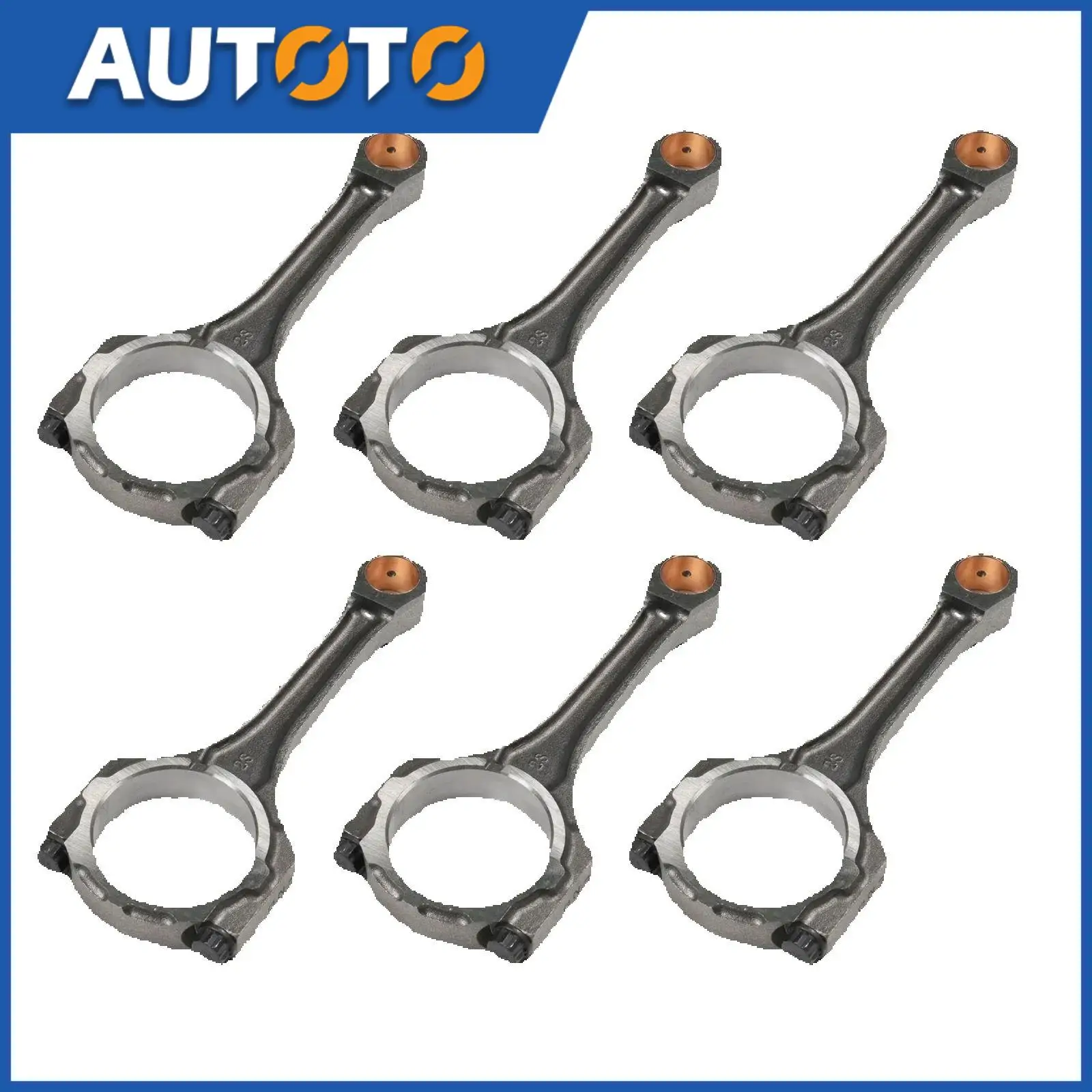 6 шт. 3201-39126 шатун двигателя для Toyota 4Runner FJ Cruiser Tacoma Tundra 4.0L 1GRFE 2003-2009
6 шт. 3201-39126 шатун двигателя для Toyota 4Runner FJ Cruiser Tacoma Tundra 4.0L 1GRFE 2003-2009