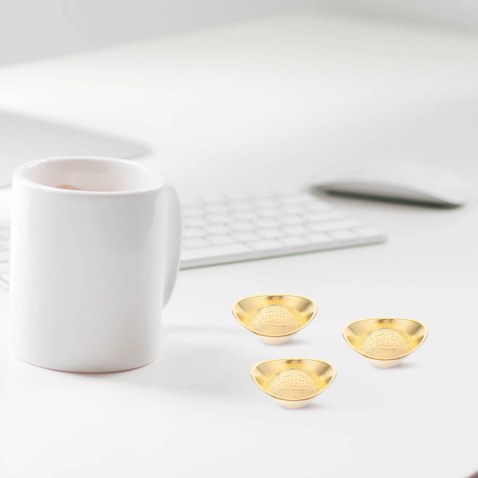 5Pcs Chinese Feng Shui Ingot Craft Decor Symbolizing Wealth Prosperity Desk Ornament Home Office Positive Energy
5Pcs Chinese Feng Shui Ingot Craft Decor Symbolizing Wealth Prosperity Desk Ornament Home Office Positive Energy