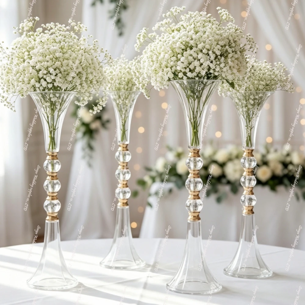 10pcs 60-100cm transparent acrylic vase, wedding decoration, arrangement, decoration, signpost, craftsmanship display piece
10pcs 60-100cm transparent acrylic vase, wedding decoration, arrangement, decoration, signpost, craftsmanship display piece