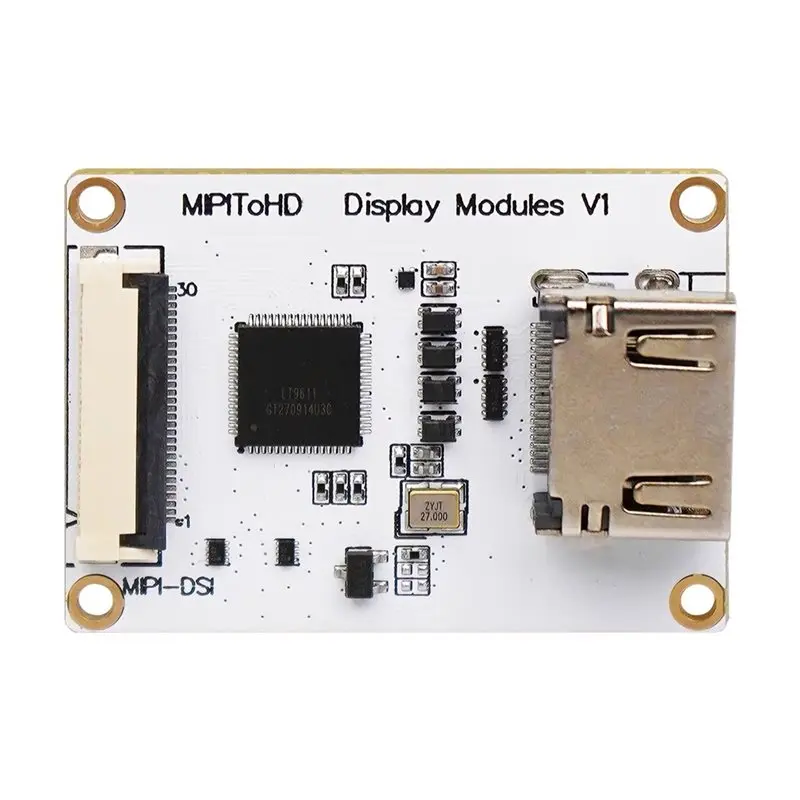 Модуль преобразования B03B-K230 MIPI в формат DisplayPort с выходом 1080P, использующий чипсет LT9611
Модуль преобразования B03B-K230 MIPI в формат DisplayPort с выходом 1080P, использующий чипсет LT9611
