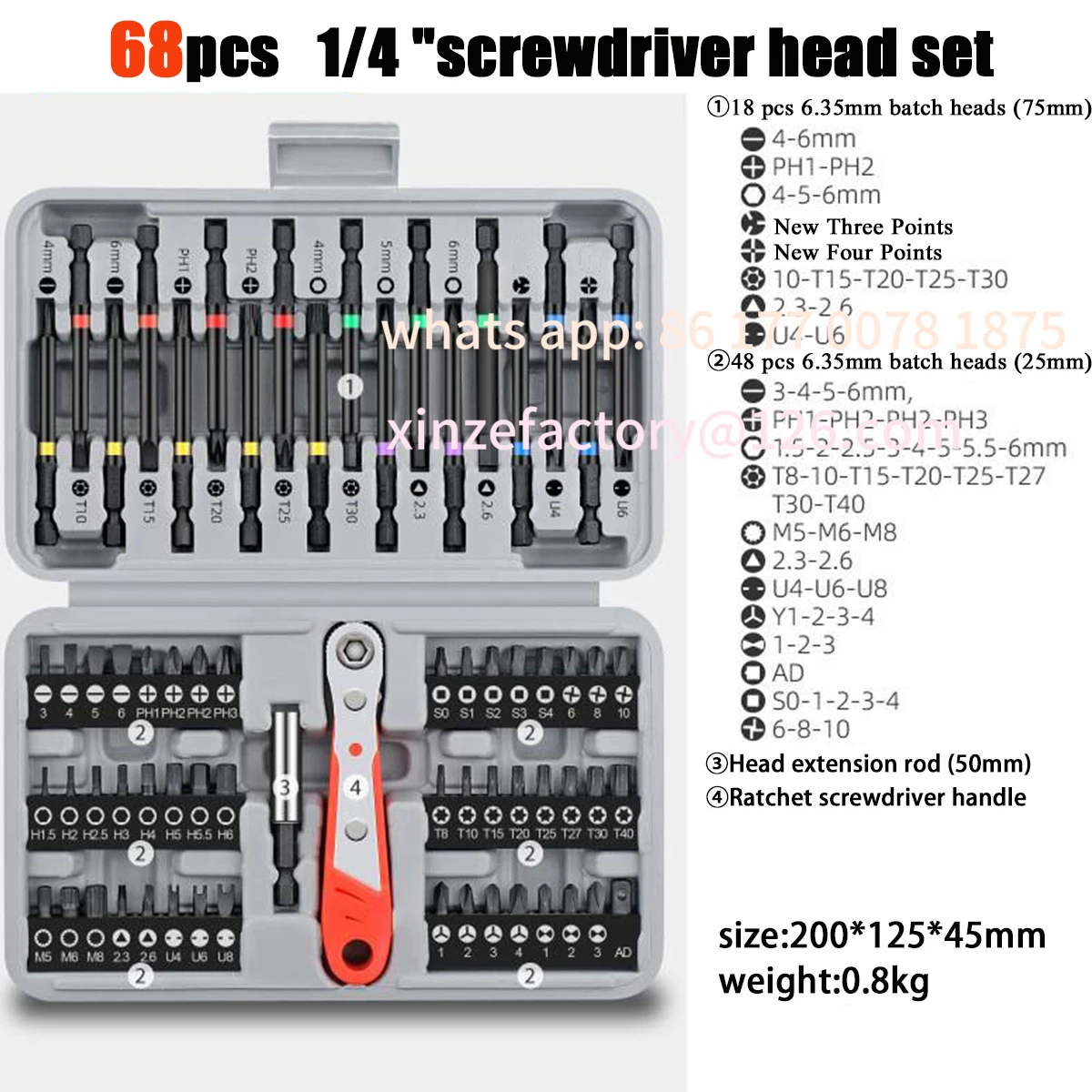 Набор прецизионных отверток с регулируемой рукояткой, 68 в 1, для ремонта дома, мебели, автомобилей, компьютеров и электроники
Набор прецизионных отверток с регулируемой рукояткой, 68 в 1, для ремонта дома, мебели, автомобилей, компьютеров и электроники