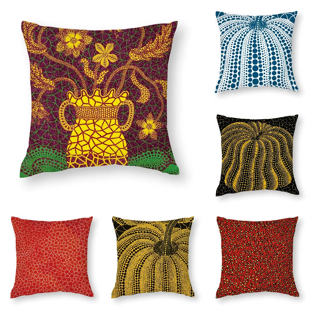 Y-Yayoi K-Kusama Abstract Pillow Case 3D Print Polyester Fiber 40*40 cm Home Sofa Throw Pillow Cover Decoration Festival Gift
Y-Yayoi K-Kusama Abstract Pillow Case 3D Print Polyester Fiber 40*40 cm Home Sofa Throw Pillow Cover Decoration Festival Gift