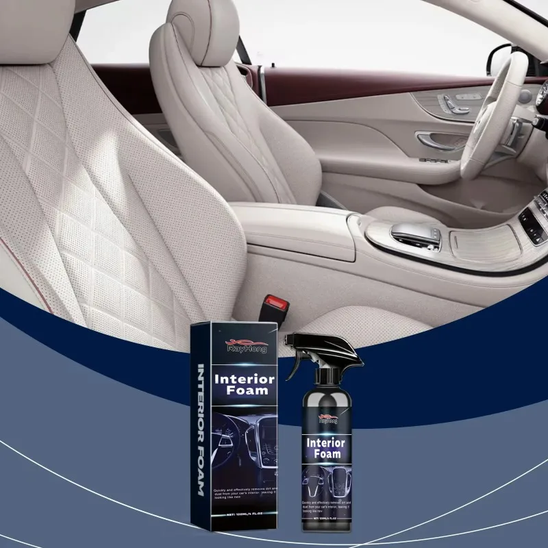 Multi Functional Car Interior Foam Cleaner Car Interior Leather Seat Decontamination Foam Cleaner Tools
Multi Functional Car Interior Foam Cleaner Car Interior Leather Seat Decontamination Foam Cleaner Tools