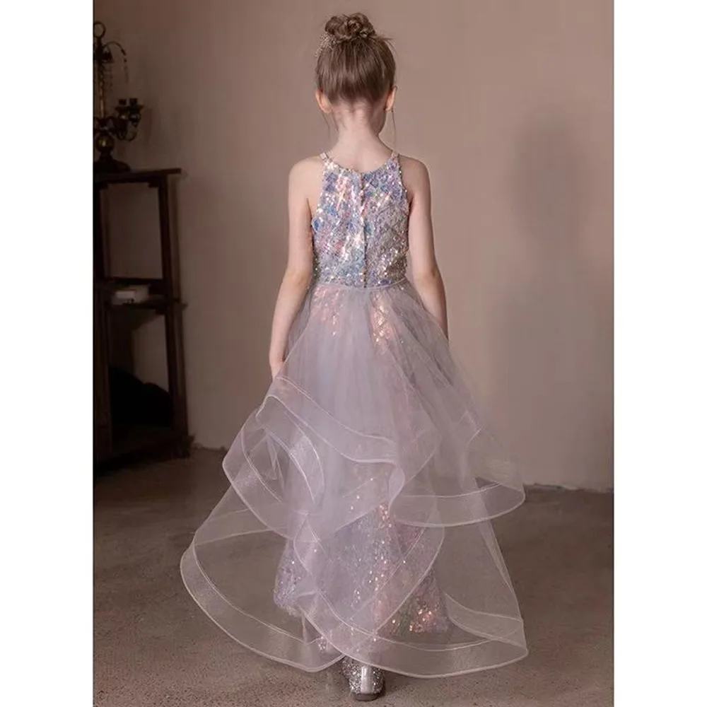 New Girls Sequin Evening Gown Luxury Waist Fitted Mermaid Dress for Birthday Host Model Catwalk Show Occasion 100-160CM
New Girls Sequin Evening Gown Luxury Waist Fitted Mermaid Dress for Birthday Host Model Catwalk Show Occasion 100-160CM