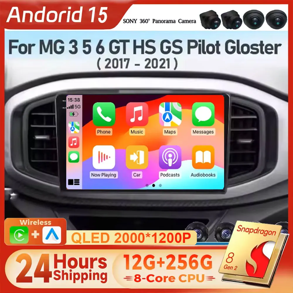 For Morris Garages MG3 2017 - 2019 Android 15 Carplay Auto Multimedia Player GPS Navigation WiFi 4G DSP 2din Stereo Radio
For Morris Garages MG3 2017 - 2019 Android 15 Carplay Auto Multimedia Player GPS Navigation WiFi 4G DSP 2din Stereo Radio