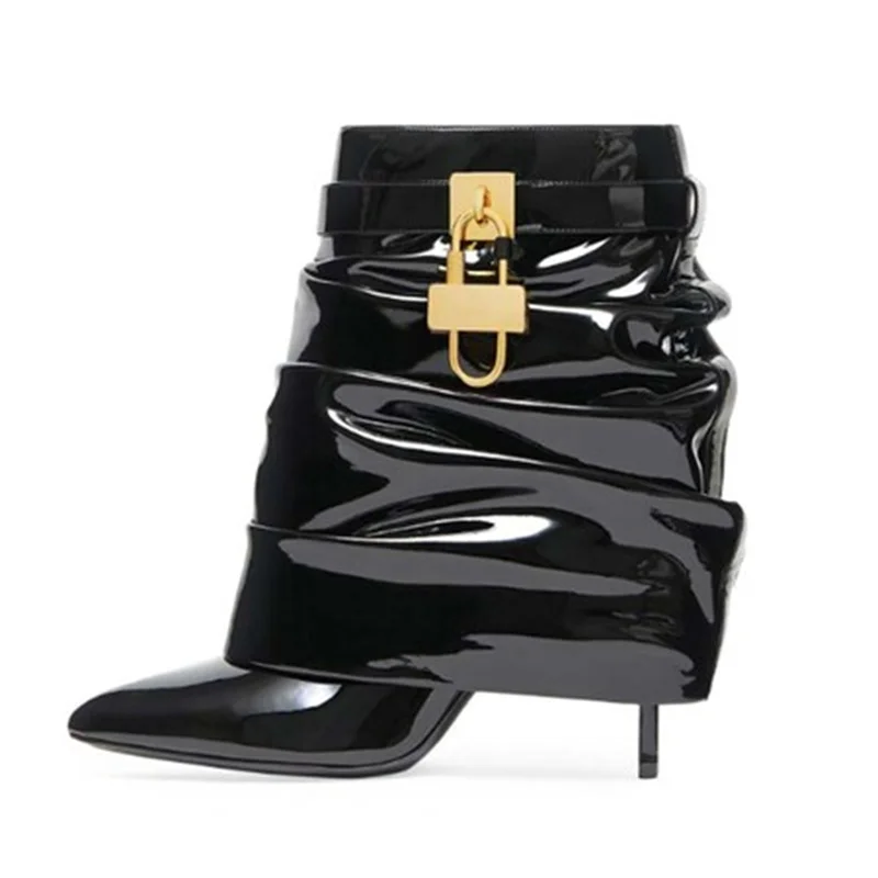 YMECHIC/2026, модные стильные женские ботильоны с острым носком, стройные офисные туфли на высоком каблуке с металлической пряжкой, женская обувь для вечеринок
YMECHIC/2026, модные стильные женские ботильоны с острым носком, стройные офисные туфли на высоком каблуке с металлической пряжкой, женская обувь для вечеринок