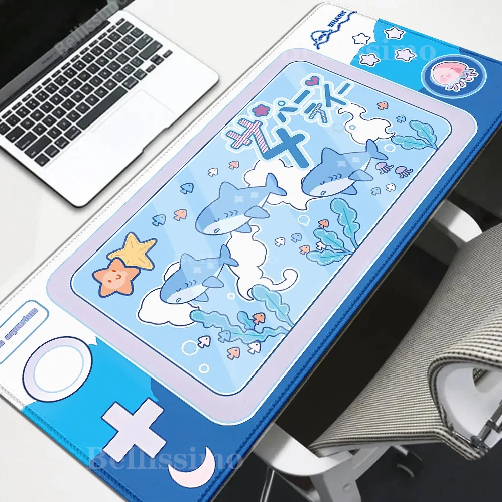 Cute Geek Share Cute Shark Party Mouse Pad Large Non-Slip Rubber Base Keyboard Mousepad Office Work Accessorie teclado Desk Mat
Cute Geek Share Cute Shark Party Mouse Pad Large Non-Slip Rubber Base Keyboard Mousepad Office Work Accessorie teclado Desk Mat