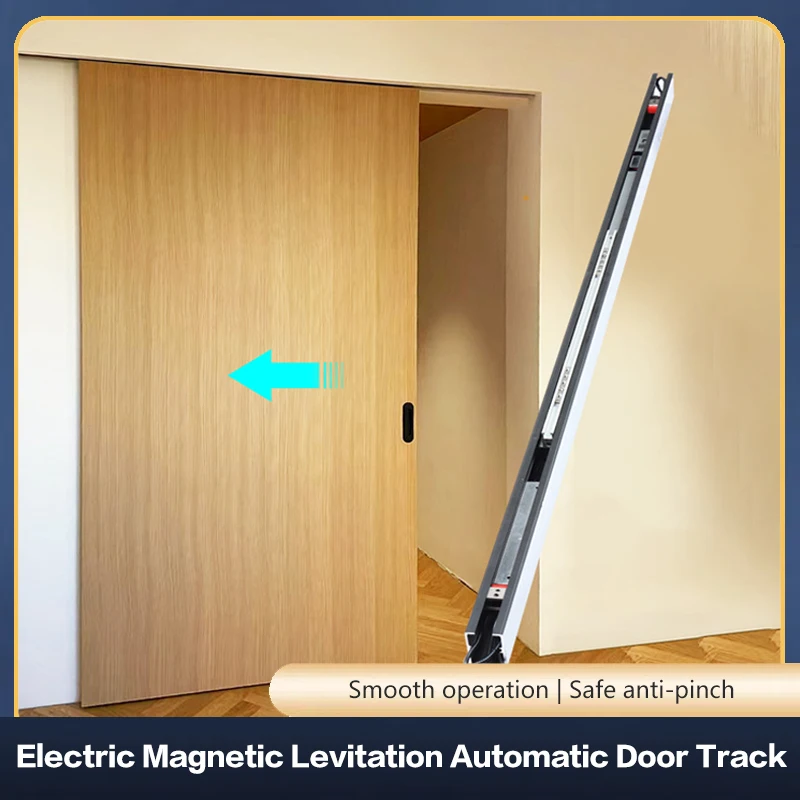 Smart Complete Magnetic Levitation Automatic Door Track Touch Sensor Pocket Door Sliding Rail Kit For Single Wood Door Home
Smart Complete Magnetic Levitation Automatic Door Track Touch Sensor Pocket Door Sliding Rail Kit For Single Wood Door Home