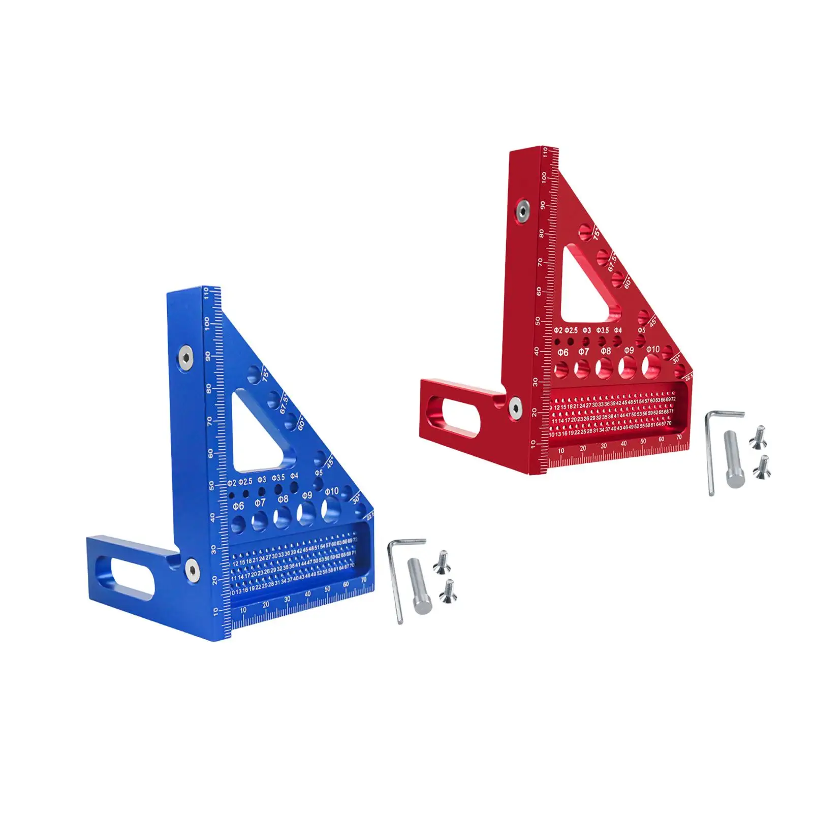 Multi Angle 3D Measuring Ruler Hole Position Scribing Ruler Woodworking Tool Woodworking Square Ruler for Construction Crafting
Multi Angle 3D Measuring Ruler Hole Position Scribing Ruler Woodworking Tool Woodworking Square Ruler for Construction Crafting