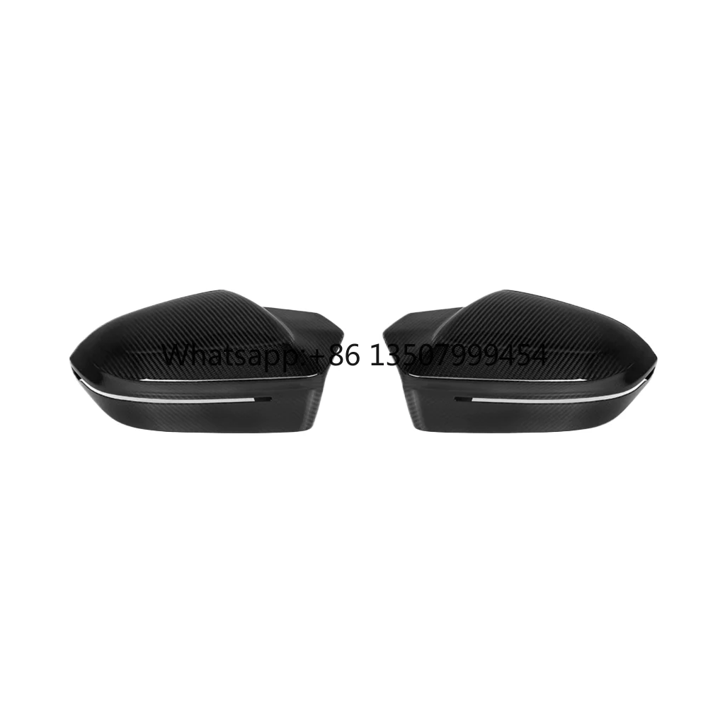 2025 Bestselling Cow Horn Style Dry Carbon Fiber Car Side Mirror Cover for 5 Series M5 G90 G99 Rearview Mirror
2025 Bestselling Cow Horn Style Dry Carbon Fiber Car Side Mirror Cover for 5 Series M5 G90 G99 Rearview Mirror