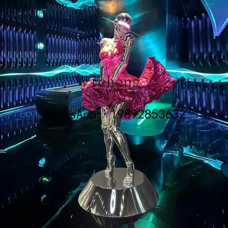Kongshanji Machinery Ji Ornament Shopping Mall Nightclub Bar KTV Ornament Muse Large Sculpture
Kongshanji Machinery Ji Ornament Shopping Mall Nightclub Bar KTV Ornament Muse Large Sculpture