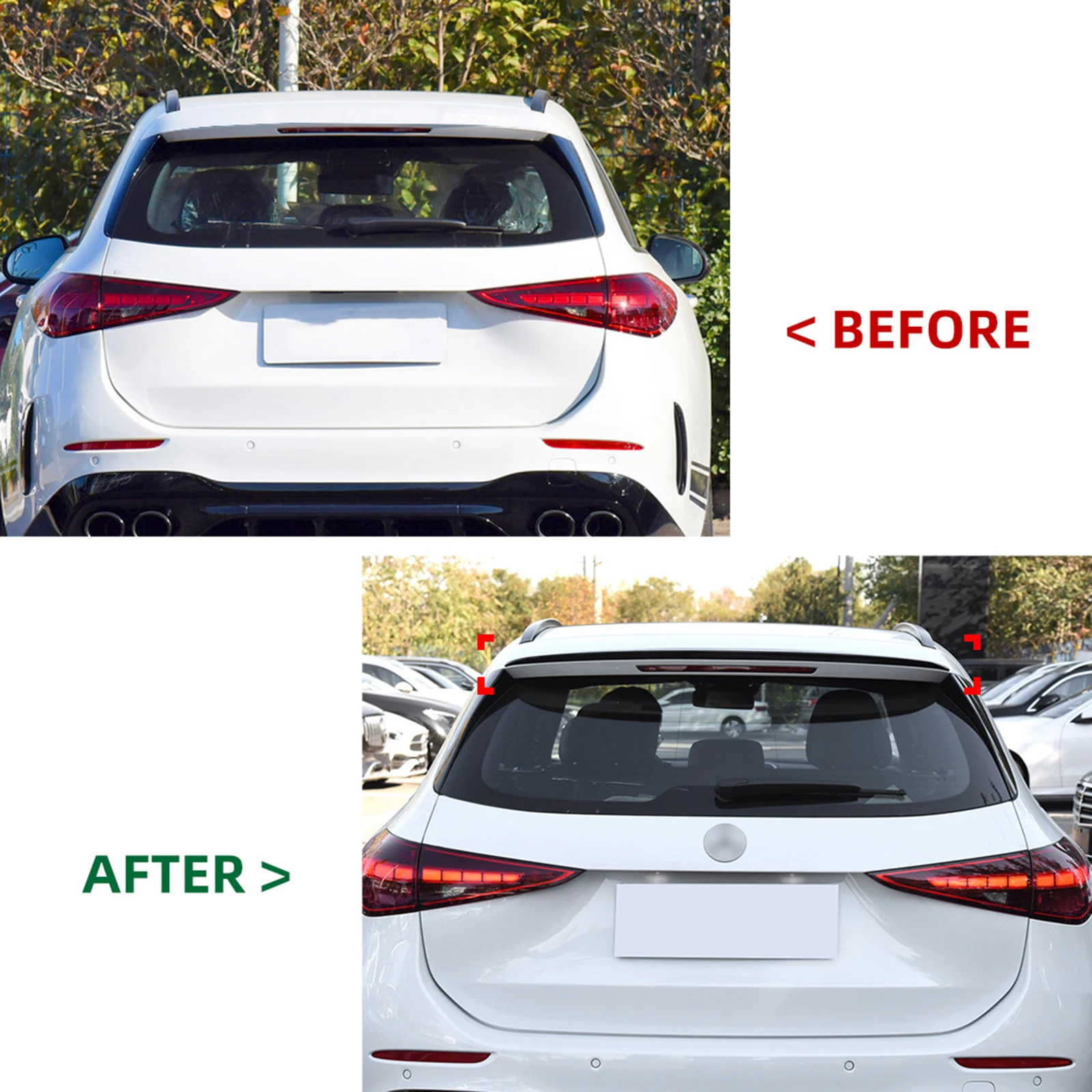 Car Roof Spoilers Wing Rear Tail Trunk Spoiler For Mercedes Benz C Class Estate Wagon S206 2022-2024
Car Roof Spoilers Wing Rear Tail Trunk Spoiler For Mercedes Benz C Class Estate Wagon S206 2022-2024