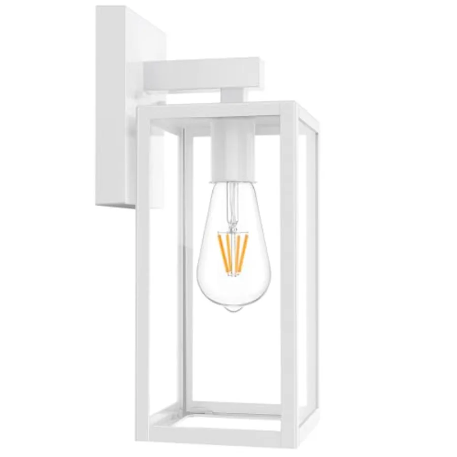 Outdoor Wall Lantern Exterior Waterproof Wall Sconce Light Fixture Anti-Rust MountLights Clear Glass E26 Porch Patio Lighting
Outdoor Wall Lantern Exterior Waterproof Wall Sconce Light Fixture Anti-Rust MountLights Clear Glass E26 Porch Patio Lighting
