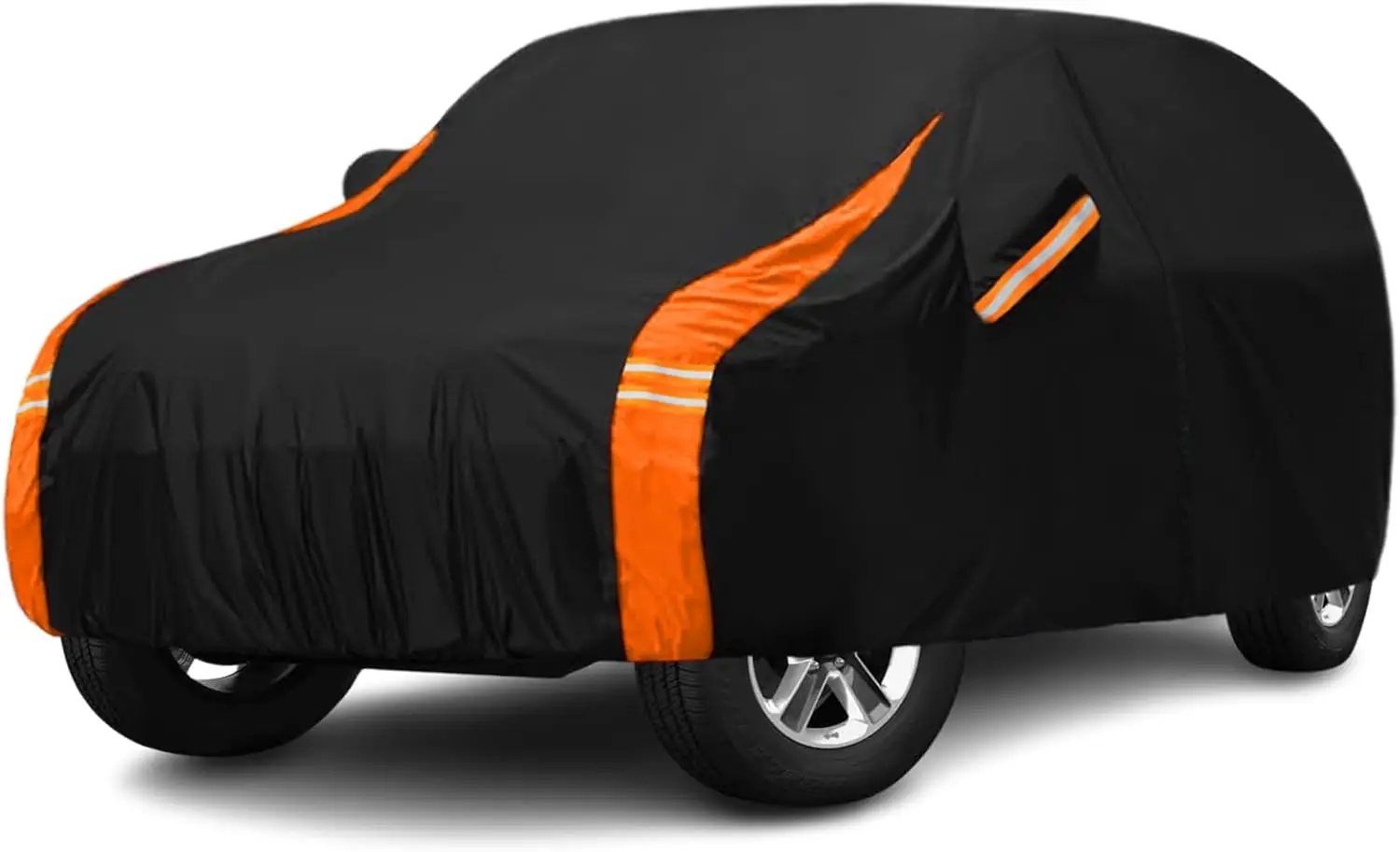 10-Layer SUV Car Cover Waterproof All Weather with Soft Cotton Lining, Door Zipper, Universal Fit for 182"-191" L, Size S3
10-Layer SUV Car Cover Waterproof All Weather with Soft Cotton Lining, Door Zipper, Universal Fit for 182"-191" L, Size S3