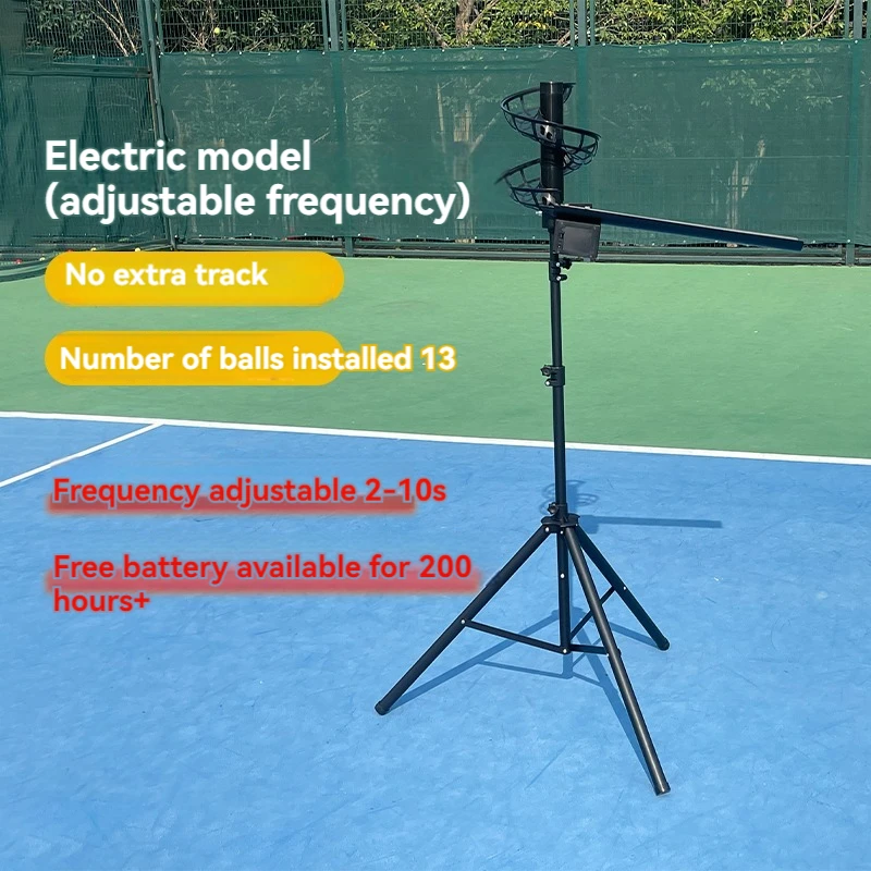 Portable Tennis Automatic Ball Machine Coach Ball Feeding Machine Self-service Single Swing Racket Practice
Portable Tennis Automatic Ball Machine Coach Ball Feeding Machine Self-service Single Swing Racket Practice