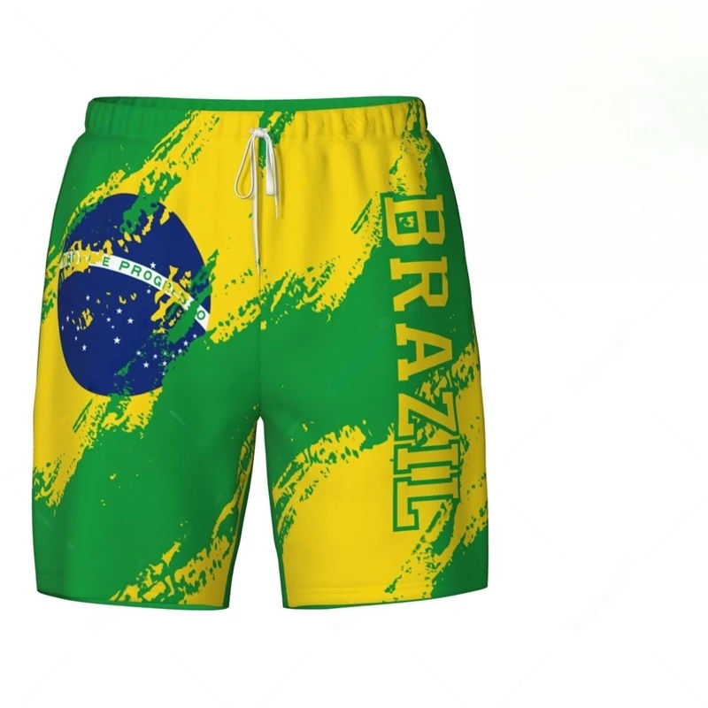 Fashion Brazil Flag 3D Print Beach Shorts Men's Casual Board Shorts Male Swimming Trunks Short Pants Man Swimsuit Clothing
Fashion Brazil Flag 3D Print Beach Shorts Men's Casual Board Shorts Male Swimming Trunks Short Pants Man Swimsuit Clothing