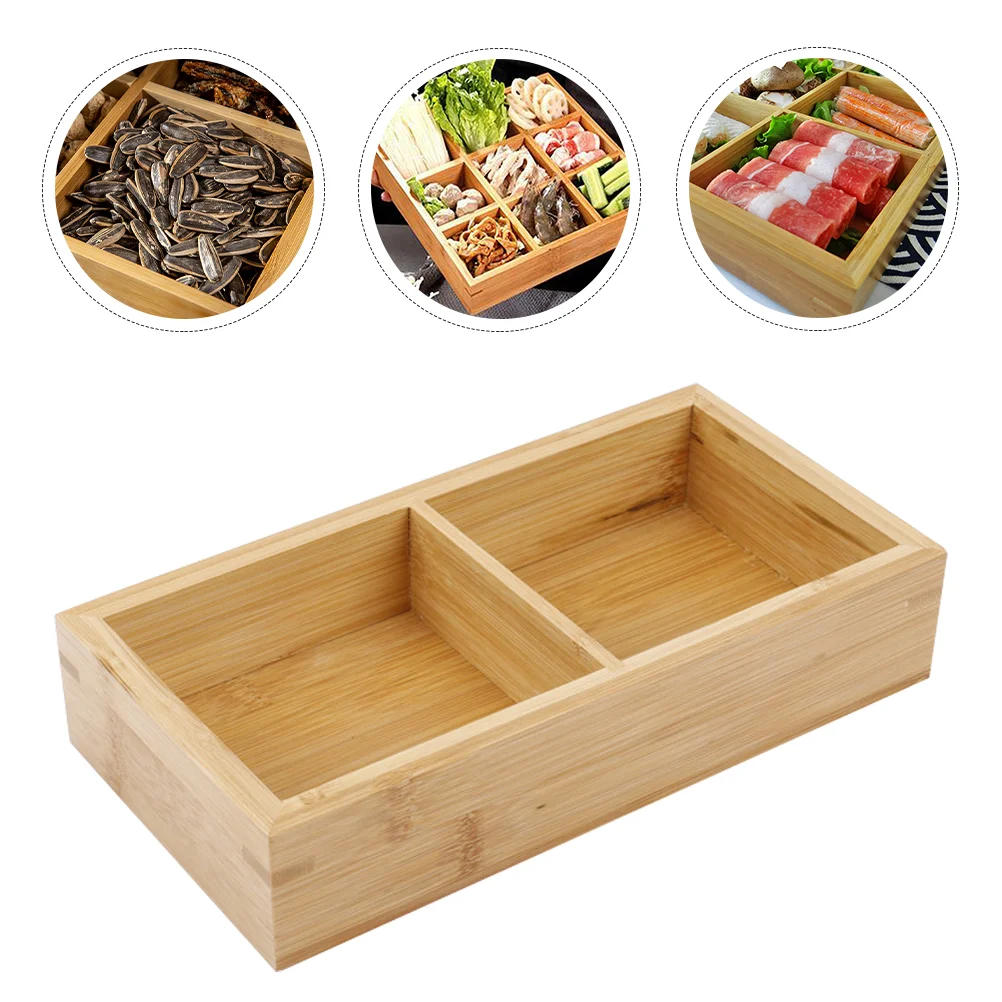 Vegetable Tray Kitchen Food Container Plate Practical Supply Serving Bamboo Two Compartment Hot Pot Large Capacity
Vegetable Tray Kitchen Food Container Plate Practical Supply Serving Bamboo Two Compartment Hot Pot Large Capacity