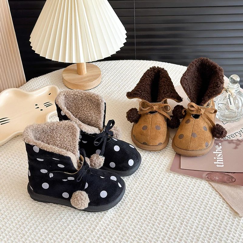 Children Princess Ankle Boots for Girls 2025 Winter New Fashion Korean Style Soft Bottom Anti-slippery Versatile Keep Warm Shoes
Children Princess Ankle Boots for Girls 2025 Winter New Fashion Korean Style Soft Bottom Anti-slippery Versatile Keep Warm Shoes