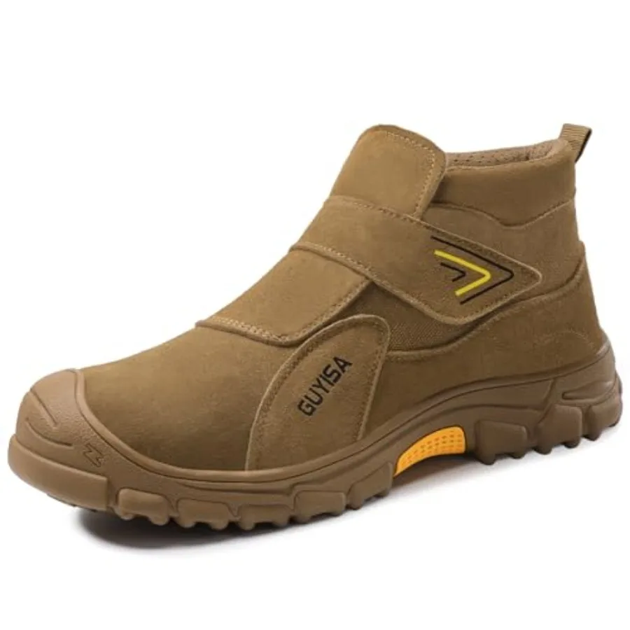 GLANOUDUN Steel Toe Boots for Men Slip on Work Boots for Men Comfortable Safety Boot Indestructible Construction Footwear Lacel
GLANOUDUN Steel Toe Boots for Men Slip on Work Boots for Men Comfortable Safety Boot Indestructible Construction Footwear Lacel