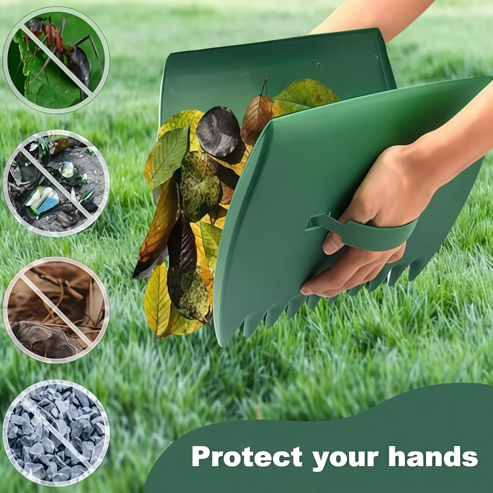 Outdoor Leaf Grabbers Handheld Leaf Pickers with Ergonomic Handles Designed to Protect Your Hands While Quickly Clearing Leaves
Outdoor Leaf Grabbers Handheld Leaf Pickers with Ergonomic Handles Designed to Protect Your Hands While Quickly Clearing Leaves