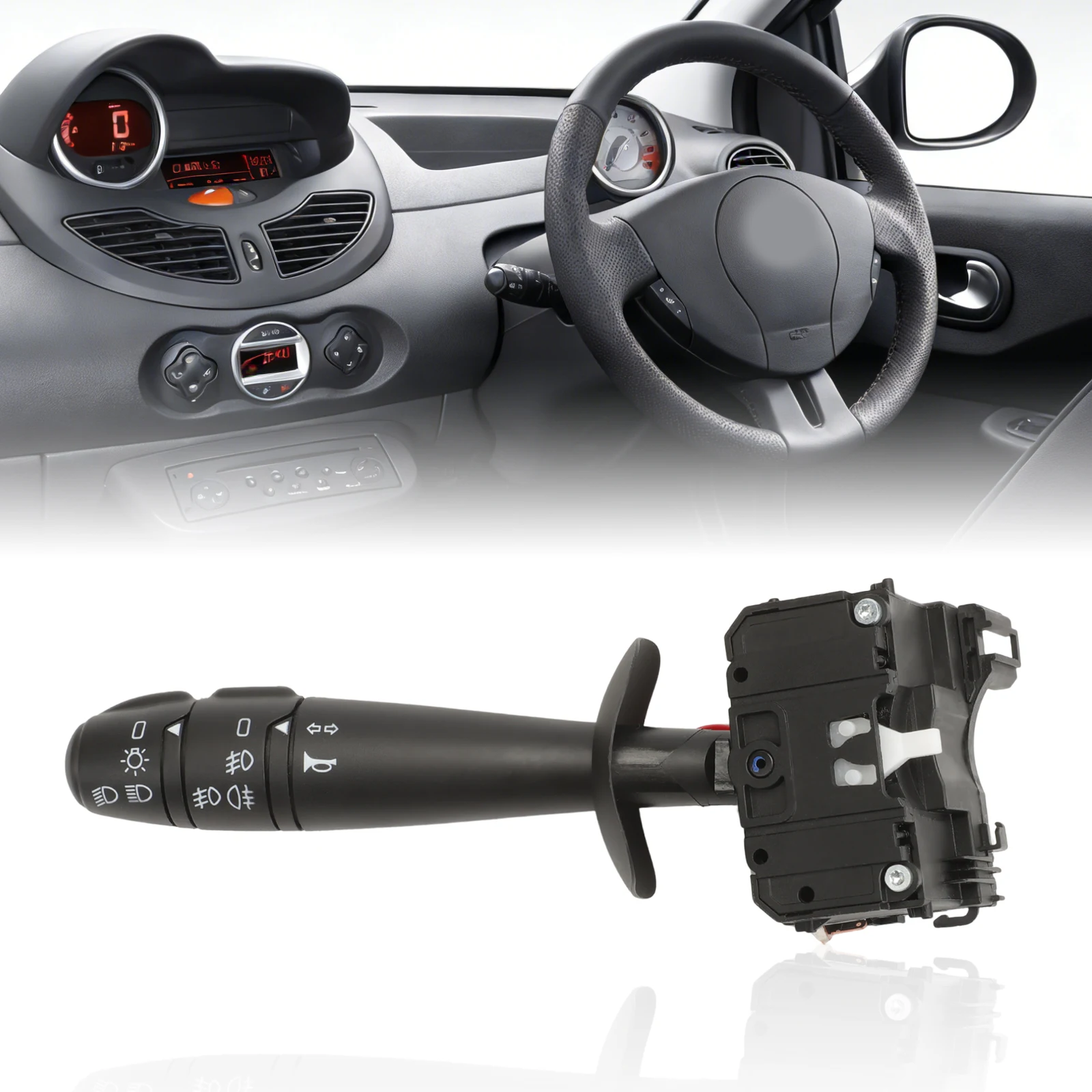 Windscreen Wash Wiper 251598 7701072110 Switch Headlight Switch Turn Signal Switch FOR Twingo II 2007-2014
Windscreen Wash Wiper 251598 7701072110 Switch Headlight Switch Turn Signal Switch FOR Twingo II 2007-2014