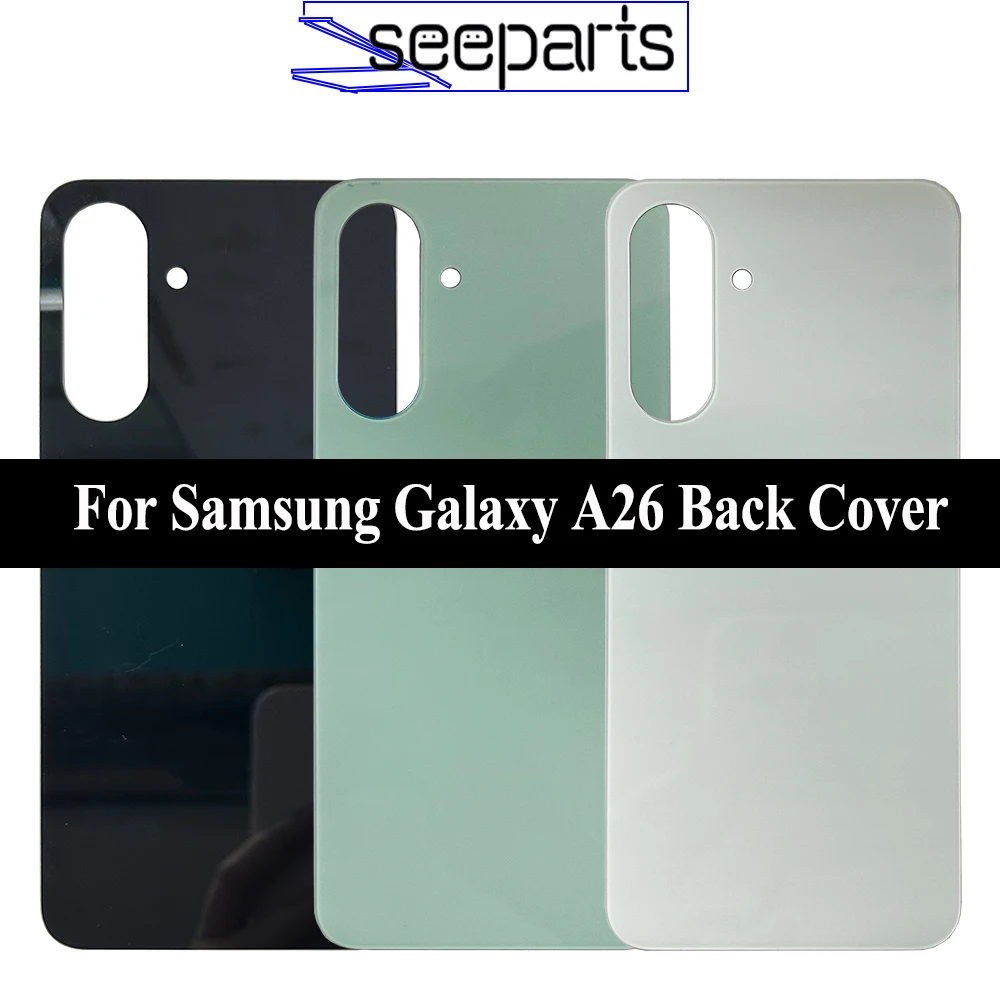 Задняя крышка для Samsung Galaxy A26, стеклянная задняя крышка аккумулятора, задняя дверная панель, крышка корпуса, запасные части
Задняя крышка для Samsung Galaxy A26, стеклянная задняя крышка аккумулятора, задняя дверная панель, крышка корпуса, запасные части