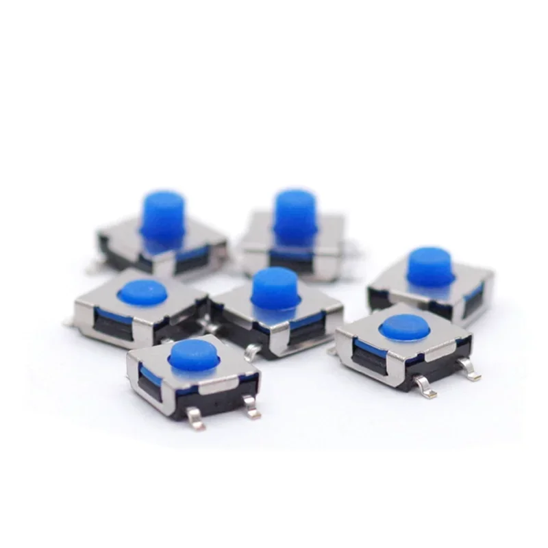 50Pcs IP67 Washable Tactile Switch 6.2X6.2 MM Tact Soft Feeling Silicone Button SMD Normally Open SPST Waterproof Momentary
50Pcs IP67 Washable Tactile Switch 6.2X6.2 MM Tact Soft Feeling Silicone Button SMD Normally Open SPST Waterproof Momentary