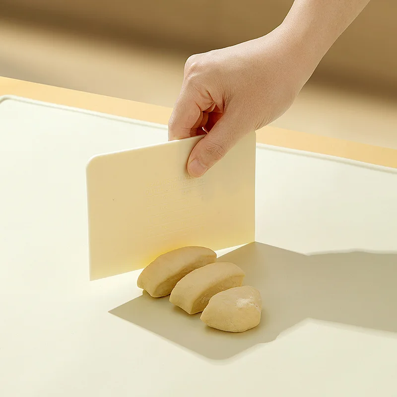 LMM Multifunctional Noodle Cutter Household Handmade Bread Dough Baking Scraper with Scale
LMM Multifunctional Noodle Cutter Household Handmade Bread Dough Baking Scraper with Scale