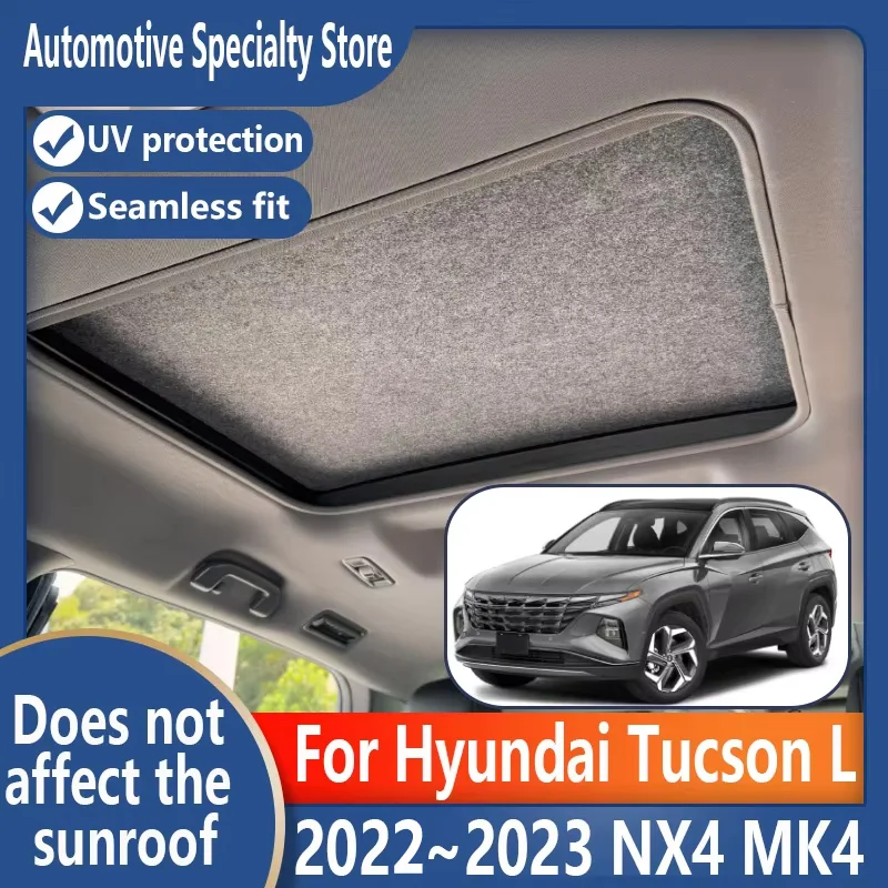 For Hyundai Tucson L 2022~2023 Car Panoramic Sunroof Insulation Roof Visor Electrostatic Adsorption Suede Fabric Sun Protection
For Hyundai Tucson L 2022~2023 Car Panoramic Sunroof Insulation Roof Visor Electrostatic Adsorption Suede Fabric Sun Protection