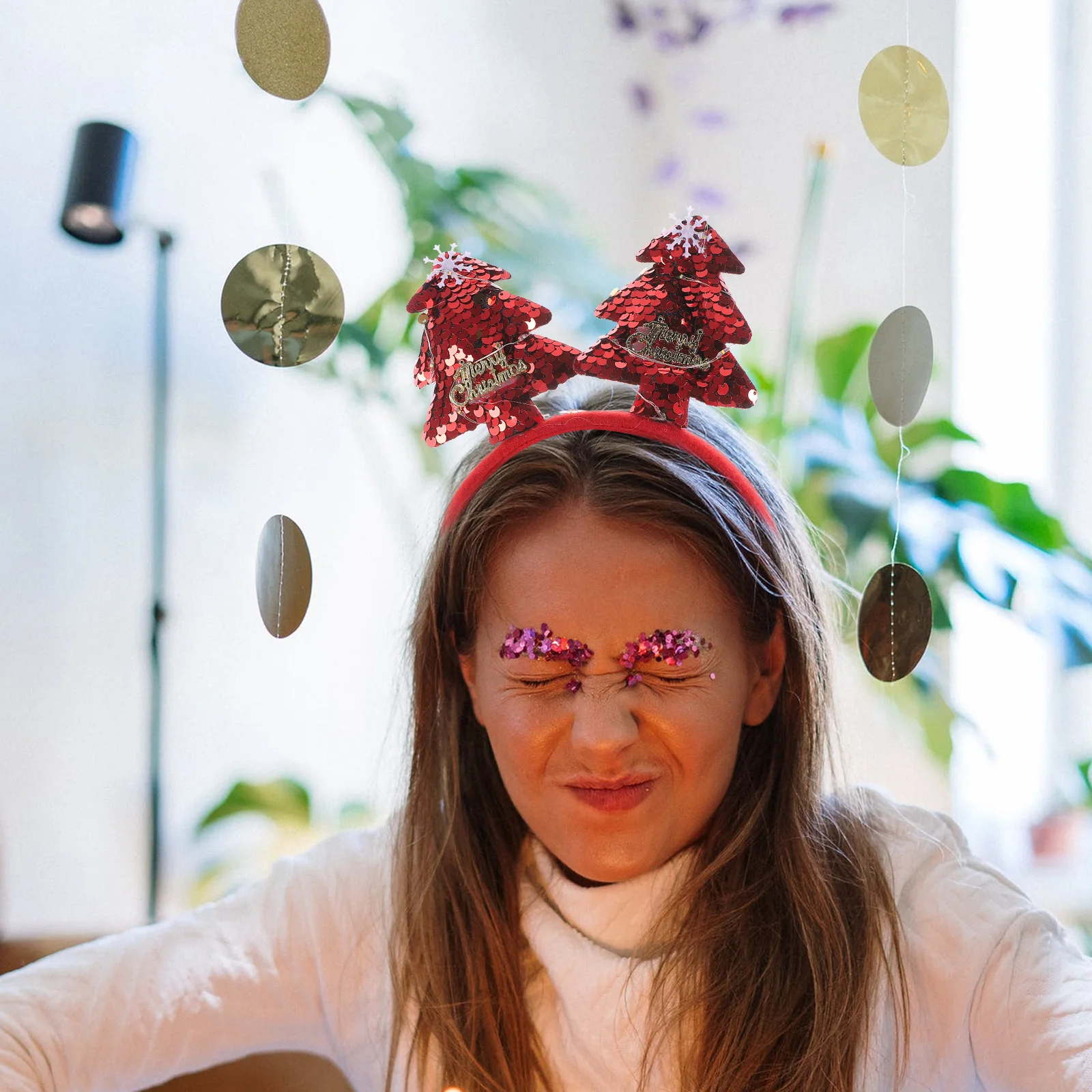 Christmas Theme Cute Christmas Headb Light Tree Headb for Party Photo Prop Non Woven Hair Accessory Xmas Headdress
Christmas Theme Cute Christmas Headb Light Tree Headb for Party Photo Prop Non Woven Hair Accessory Xmas Headdress