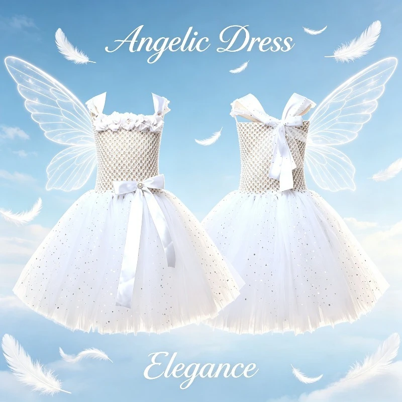 Elegant Angel Costume Dress For Halloween Cosplay Princess Style Stage Show Role Play Festival Party Lovely Fancy White Wear
Elegant Angel Costume Dress For Halloween Cosplay Princess Style Stage Show Role Play Festival Party Lovely Fancy White Wear