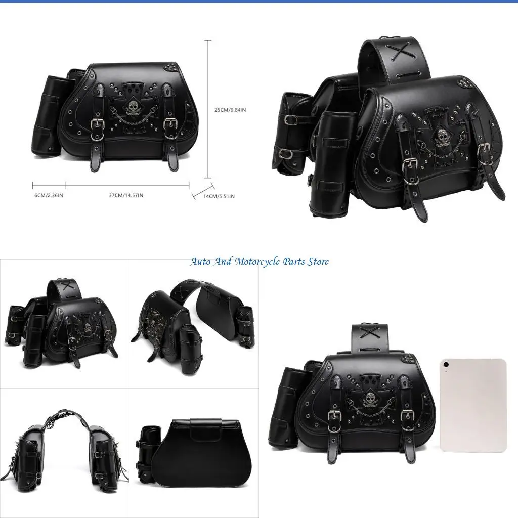 P9FD 2Pcs Motorcycle Tool Bag Retro Saddlebag with Cup Holder Waterproof
P9FD 2Pcs Motorcycle Tool Bag Retro Saddlebag with Cup Holder Waterproof