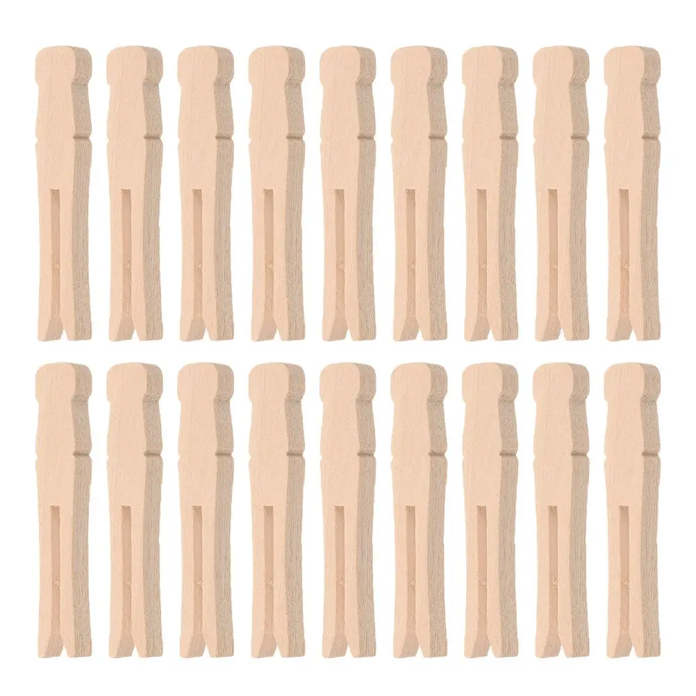 50pcs Wooden Clothespins Round Design Sturdy Craftsmanship Versatile Use Classic Style Quilt Drying Clamps Heavy Duty Line
50pcs Wooden Clothespins Round Design Sturdy Craftsmanship Versatile Use Classic Style Quilt Drying Clamps Heavy Duty Line