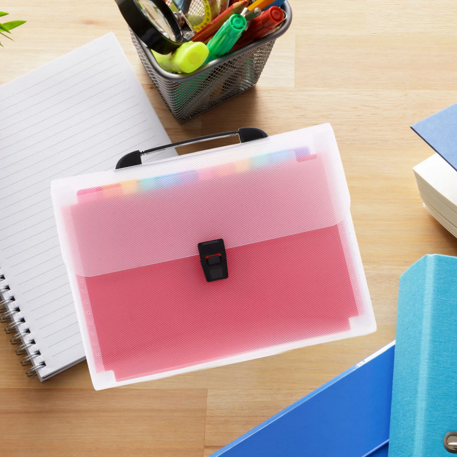 Office Document Folder PVC Expanding File Organizer Portable Multi-Layer Document Organizer Folder Large Capacity Paper Storage
Office Document Folder PVC Expanding File Organizer Portable Multi-Layer Document Organizer Folder Large Capacity Paper Storage