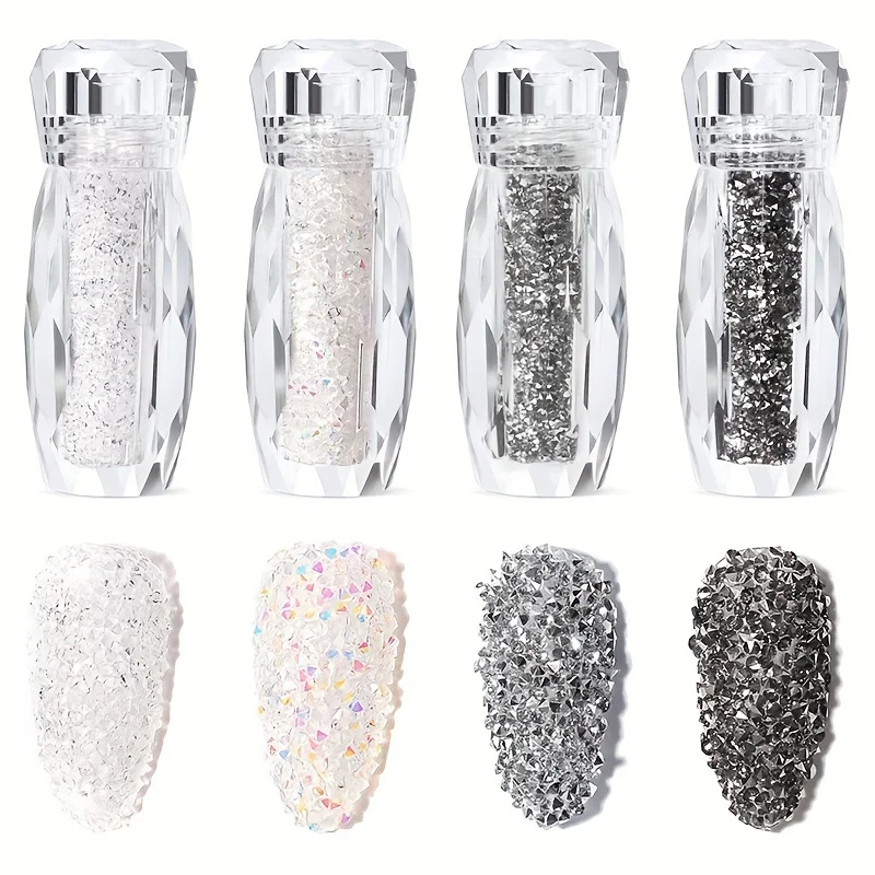 Glitter Caviar Nails Rhinestones Fairy Micro Crystal Beads 3D AB Crystal Nail Art Accessories DIY Design Manicure Decoration
Glitter Caviar Nails Rhinestones Fairy Micro Crystal Beads 3D AB Crystal Nail Art Accessories DIY Design Manicure Decoration