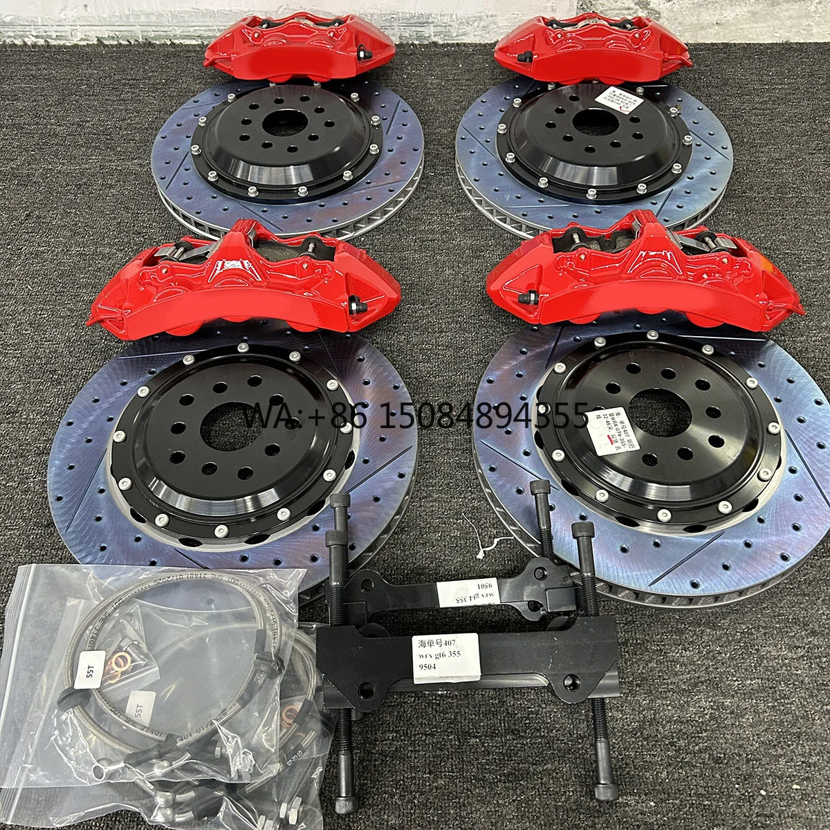 Auto Brake Systems Racing 6 Piston Brake Caliper Modified High Performance Auto Tuning Parts
Auto Brake Systems Racing 6 Piston Brake Caliper Modified High Performance Auto Tuning Parts