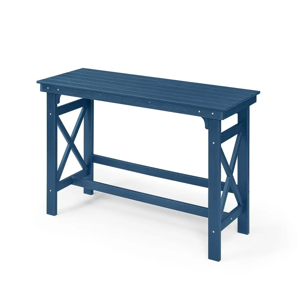 Outdoor Bar Table, 41 Rectangular Patio Bar Tables, Outdoor Counter Height Table Adirondack Patio Bar Height Table, HDPE Outsid
Outdoor Bar Table, 41 Rectangular Patio Bar Tables, Outdoor Counter Height Table Adirondack Patio Bar Height Table, HDPE Outsid